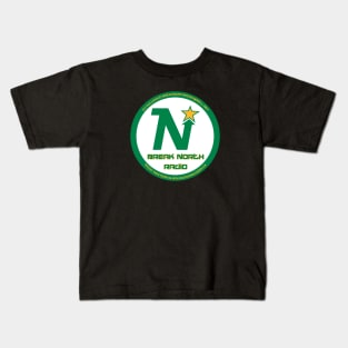 Break North Radio - North Star Kids T-Shirt